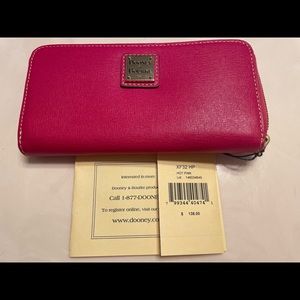 Dooney & Bourke Wallet Hot Pink